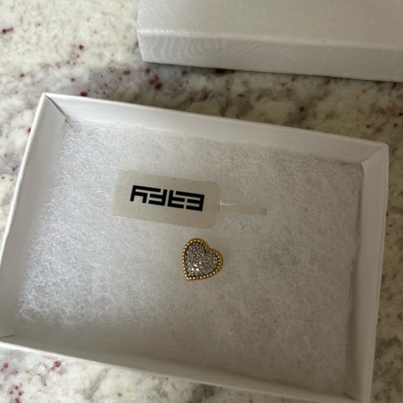 Diamond heart pendant - Picture 2 of 4